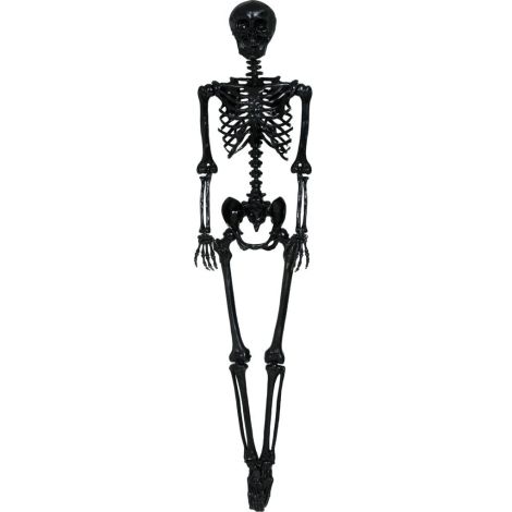 Decor schelet negru 90 cm - poza 2