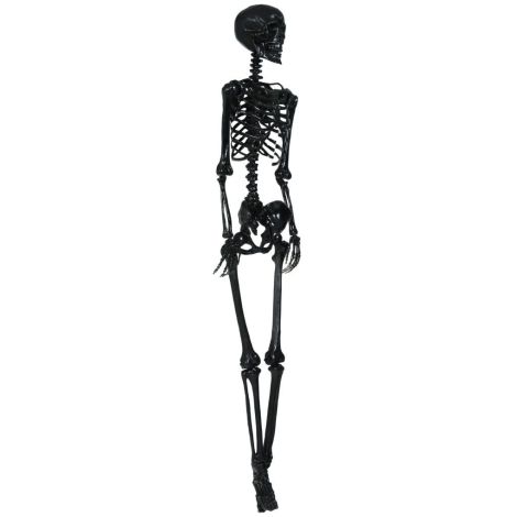 Decor schelet negru 90 cm - poza 3