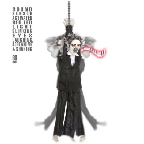 Decor zombie animat 80 cm - poza 2
