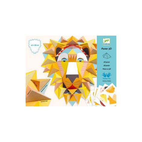 Decoratie mobila camera copil Regele leu Djeco - poza 1