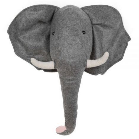 Decoratiune perete Childhome 15x28x36 cm, Elefant - poza 1