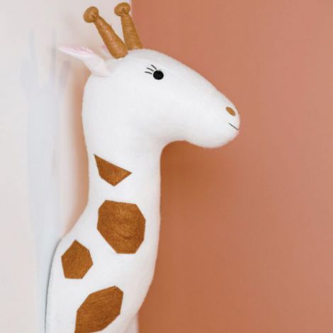 Decoratiune perete Childhome 15x28x36 cm, Girafa - poza 3