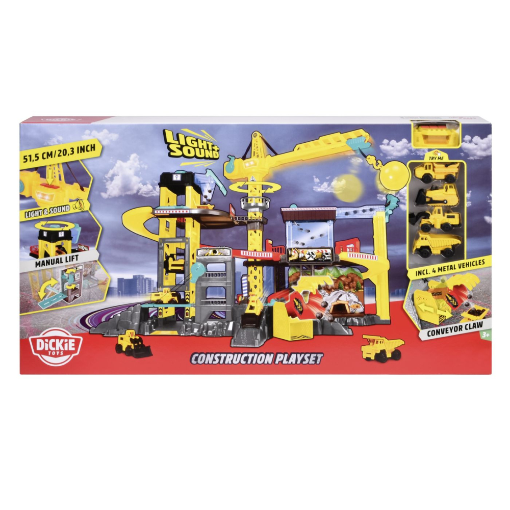 DICKIE TOYS SET DE CONSTRUCTII CU LUMINI SI SUNETE