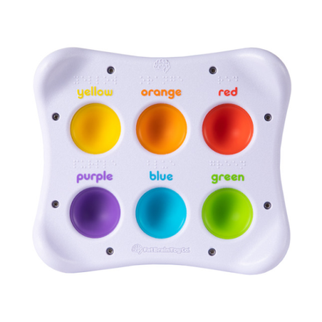 Dimpl Duo , Jucarie senzoriala educativa cu bule din silicon - poza 3