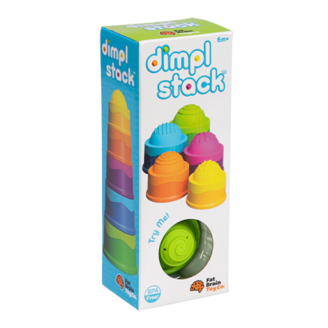 Dimpl Stack , Set de cupe de stivuire cu bule din silicon - poza 1