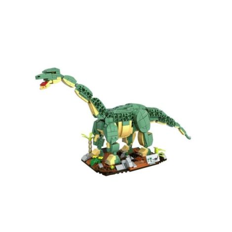 Dinozaur de jucarie - Set constructie Brontozaur (611 piese) - poza 2