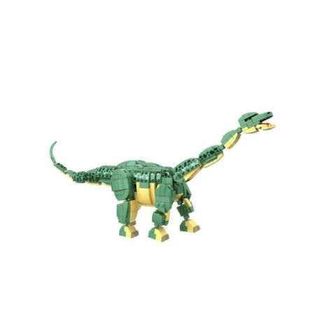 Dinozaur de jucarie - Set constructie Brontozaur (611 piese) - poza 3