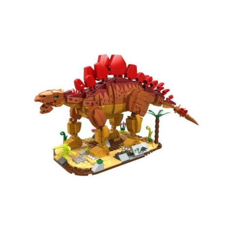 Dinozaur de jucarie - Set constructie Stegozaur (727 piese) - poza 2