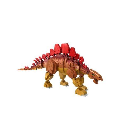 Dinozaur de jucarie - Set constructie Stegozaur (727 piese) - poza 3