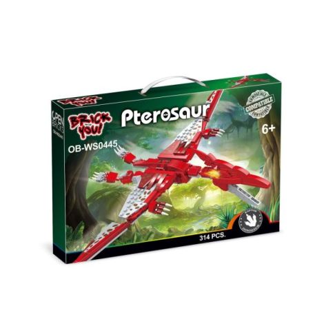 Dinozaur de jucarie - Seturi de constructie - Pterozaur (314 piese) - poza 1