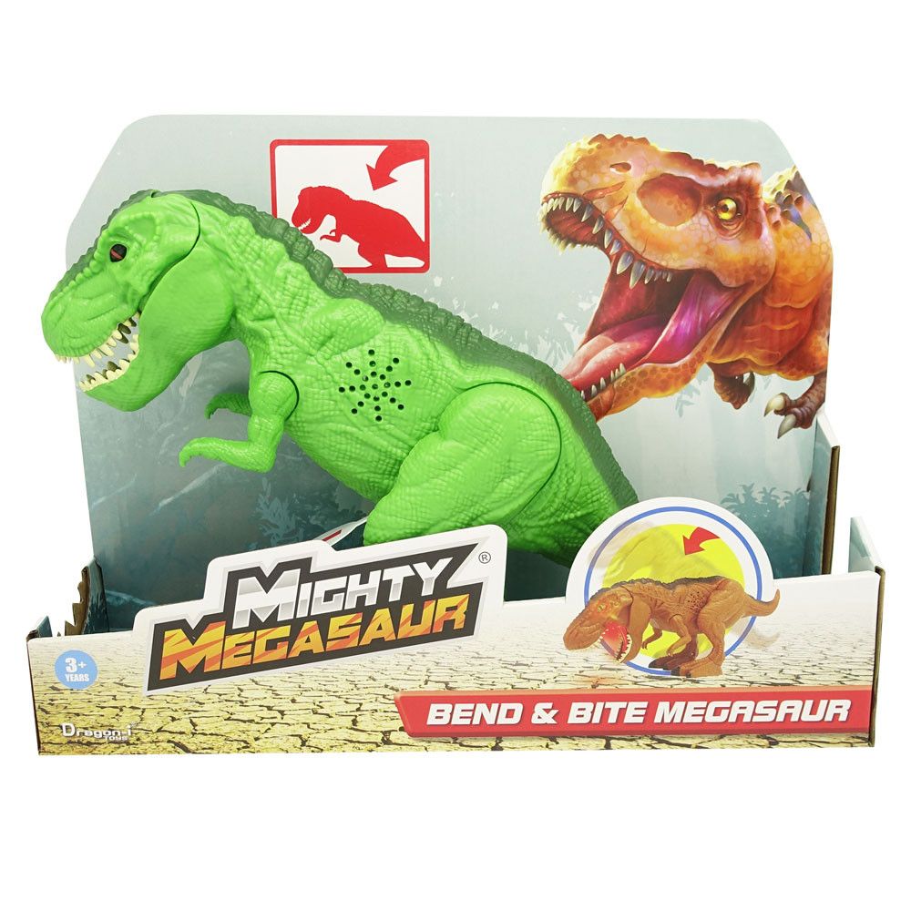 Dinozaur interactiv cu sunete Mighty Megasaur T-Rex Bend and Bite - poza 4
