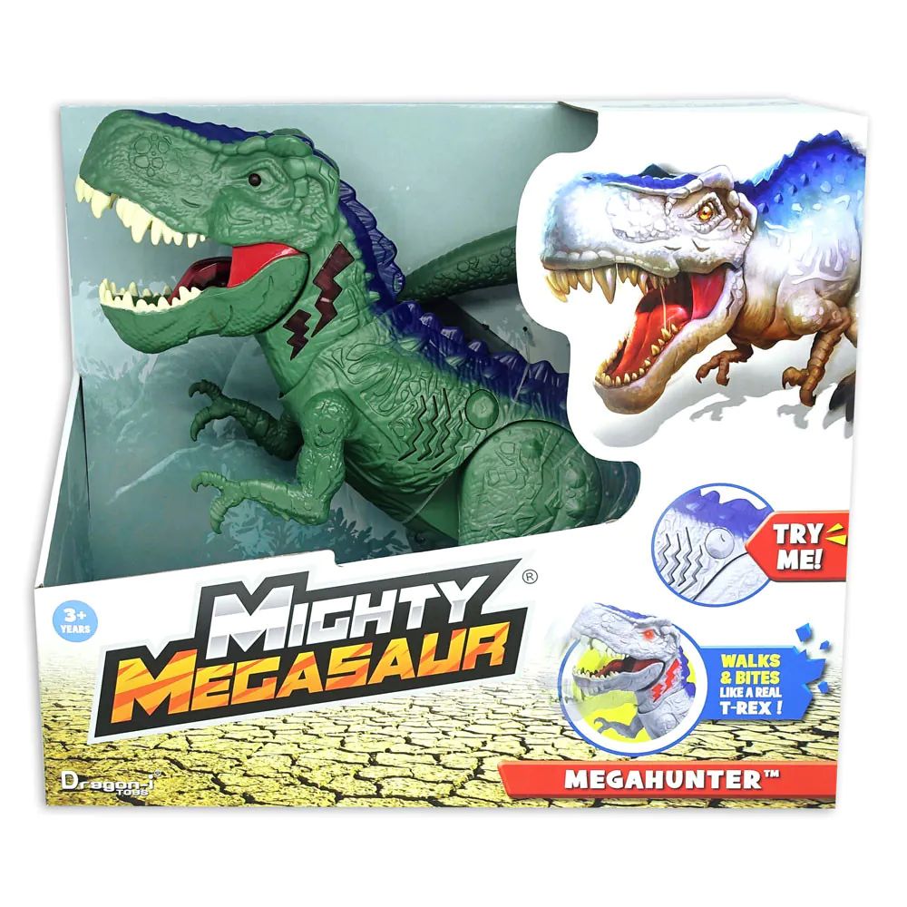 Dinozaur interactiv Dragon I Mighty Megasaur Megahunter T-Rex - poza 3
