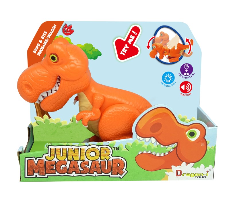 Dinozaur Junior Megasaur cu lumini si sunete - poza 3