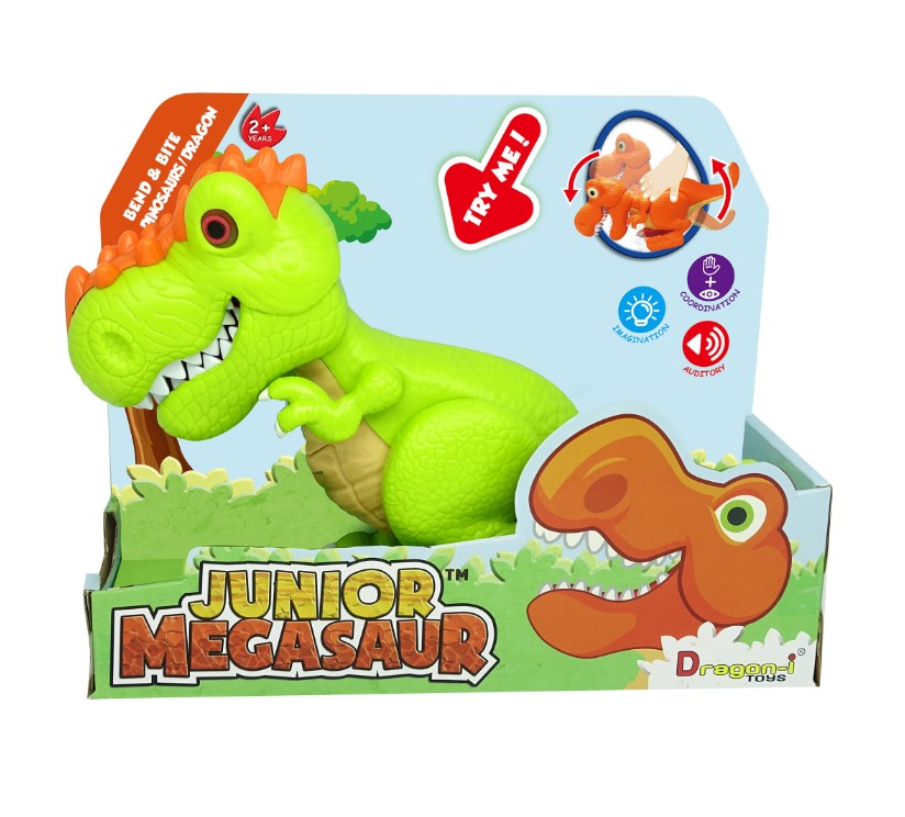 Dinozaur Junior Megasaur cu lumini si sunete - poza 5
