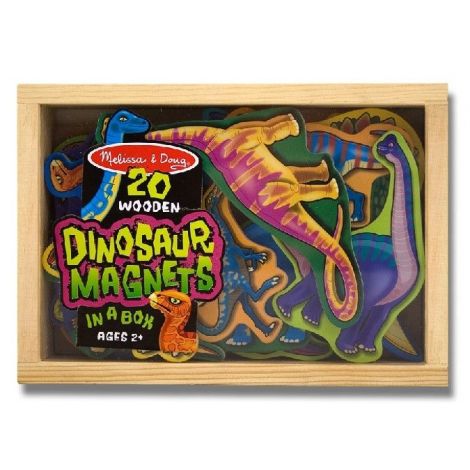 Dinozauri din lemn cu magneti Melissa and Doug - poza 1