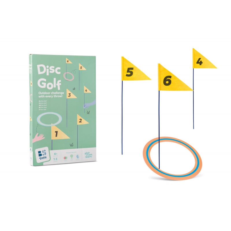 Disc Golf, joc activ de exterior, BS Toys