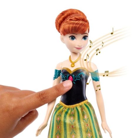 Disney Frozen Papusa Anna Cantareata - poza 5