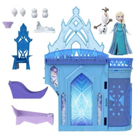 Disney Frozen Set De Joaca Papusa Elsa Si Castelul De Gheata Cu Accesorii - poza 2