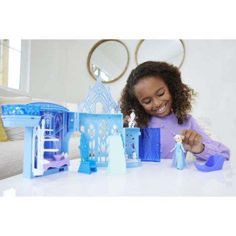 Disney Frozen Set De Joaca Papusa Elsa Si Castelul De Gheata Cu Accesorii - poza 3
