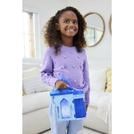 Disney Frozen Set De Joaca Papusa Elsa Si Castelul De Gheata Cu Accesorii - poza 4