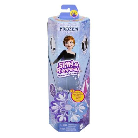 Disney Frozen Spin And Reveal Papusa Anna - poza 1