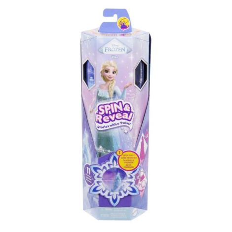 Disney Frozen Spin And Reveal Papusa Elsa - poza 1
