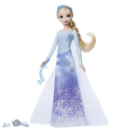 Disney Frozen Spin And Reveal Papusa Elsa - poza 2