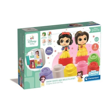 Disney Soft Clemmy Alba ca Zapada si Belle - poza 2
