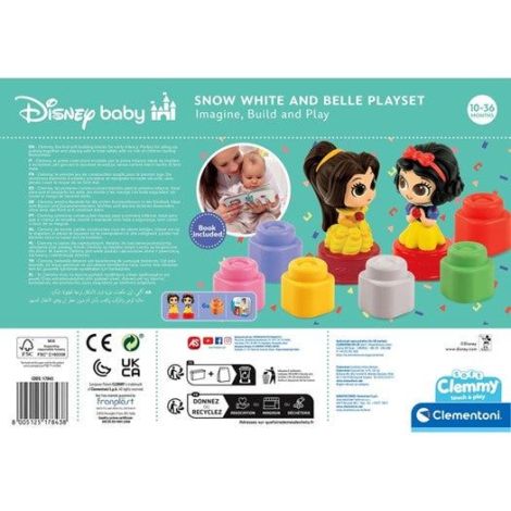 Disney Soft Clemmy Alba ca Zapada si Belle - poza 5