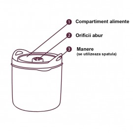 Dispozitiv preparare orez paste Babycook - Alb - poza 4
