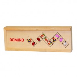 Domino Animale in cutie de lemn - poza 2