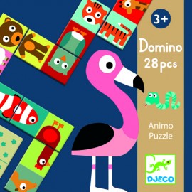 Domino animo puzzle Djeco - poza 1