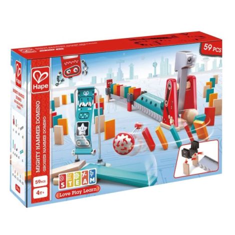 Domino cu ciocan puternic (59 piese) - poza 1