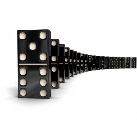 Domino mini in cutie de lemn - poza 3