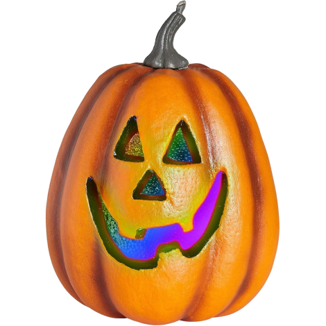 Dovleac halloween luminos 23 cm Widmann Italia 07097 - poza 1