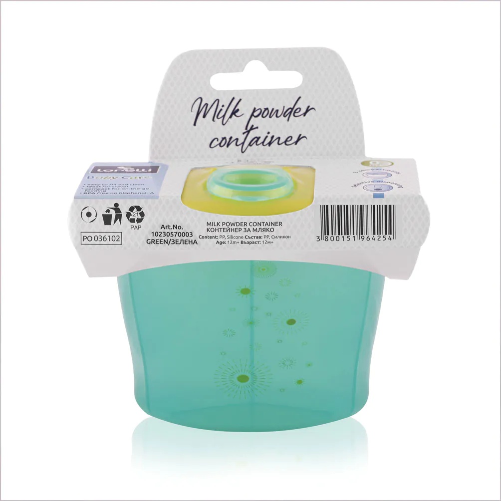 Dozator lapte praf Lorelli Baby Care Verde - poza 2