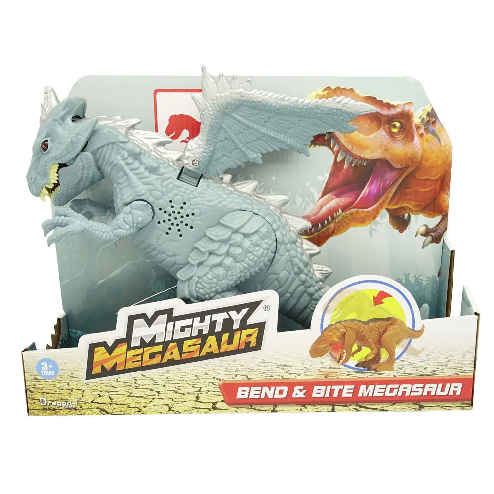 Dragon interactiv cu sunete Mighty Megasaur Bend and Bite - poza 2