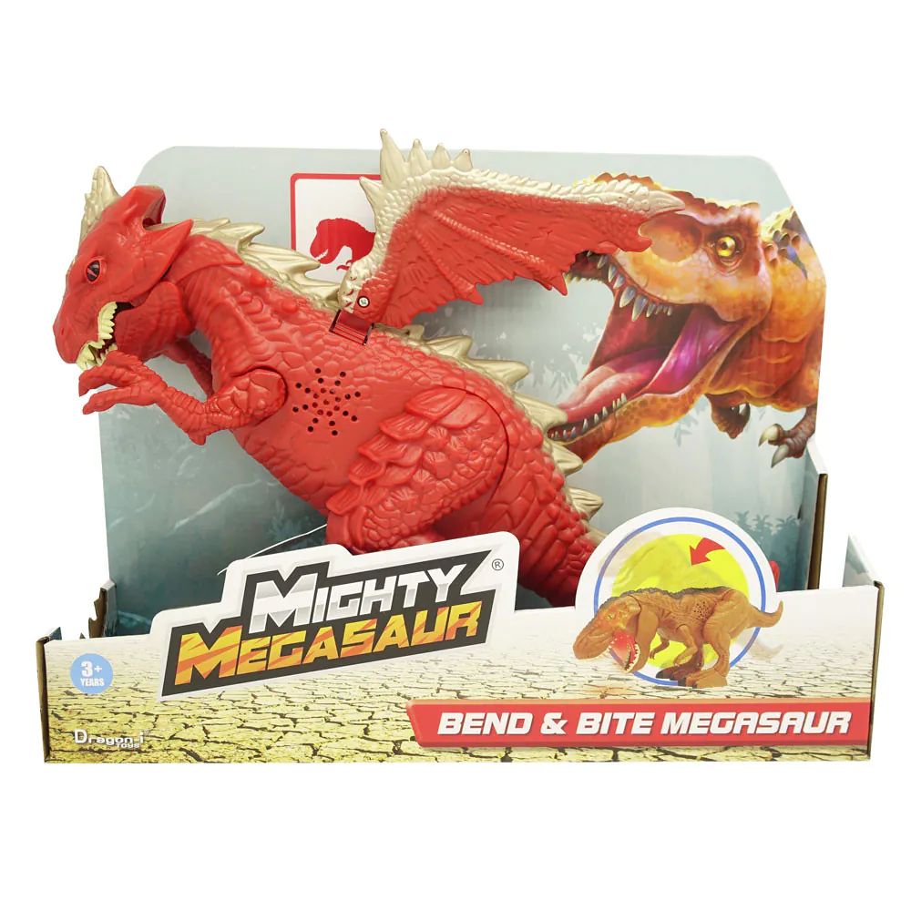 Dragon interactiv cu sunete Mighty Megasaur Bend and Bite - poza 3