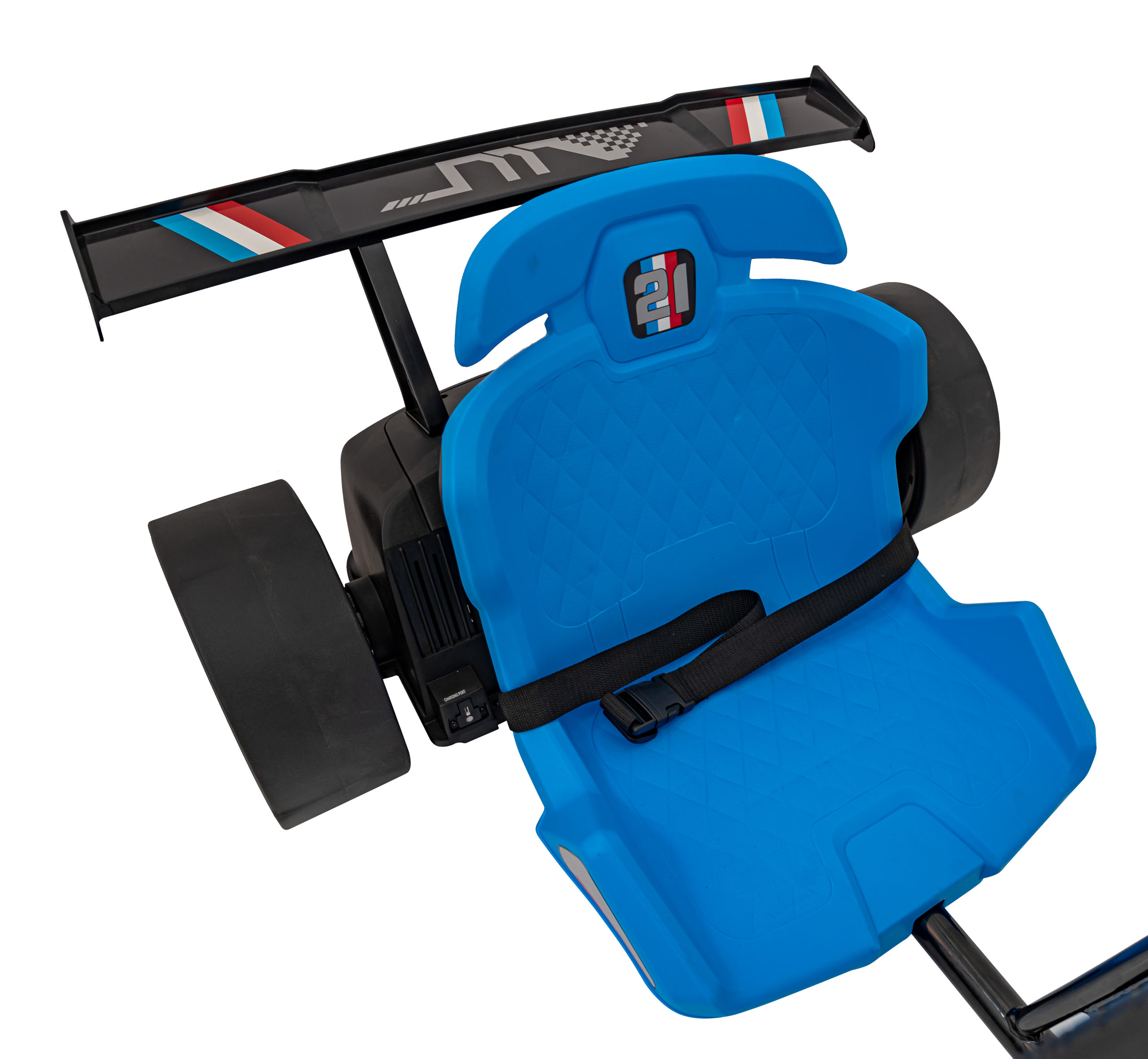 Drift trike electric pentru copii Autokids DRIFT BIKE '21 24V 500W faruri cu LED, viteza max 14 km/h (2338) Albastru - Autokids.ro - poza 4