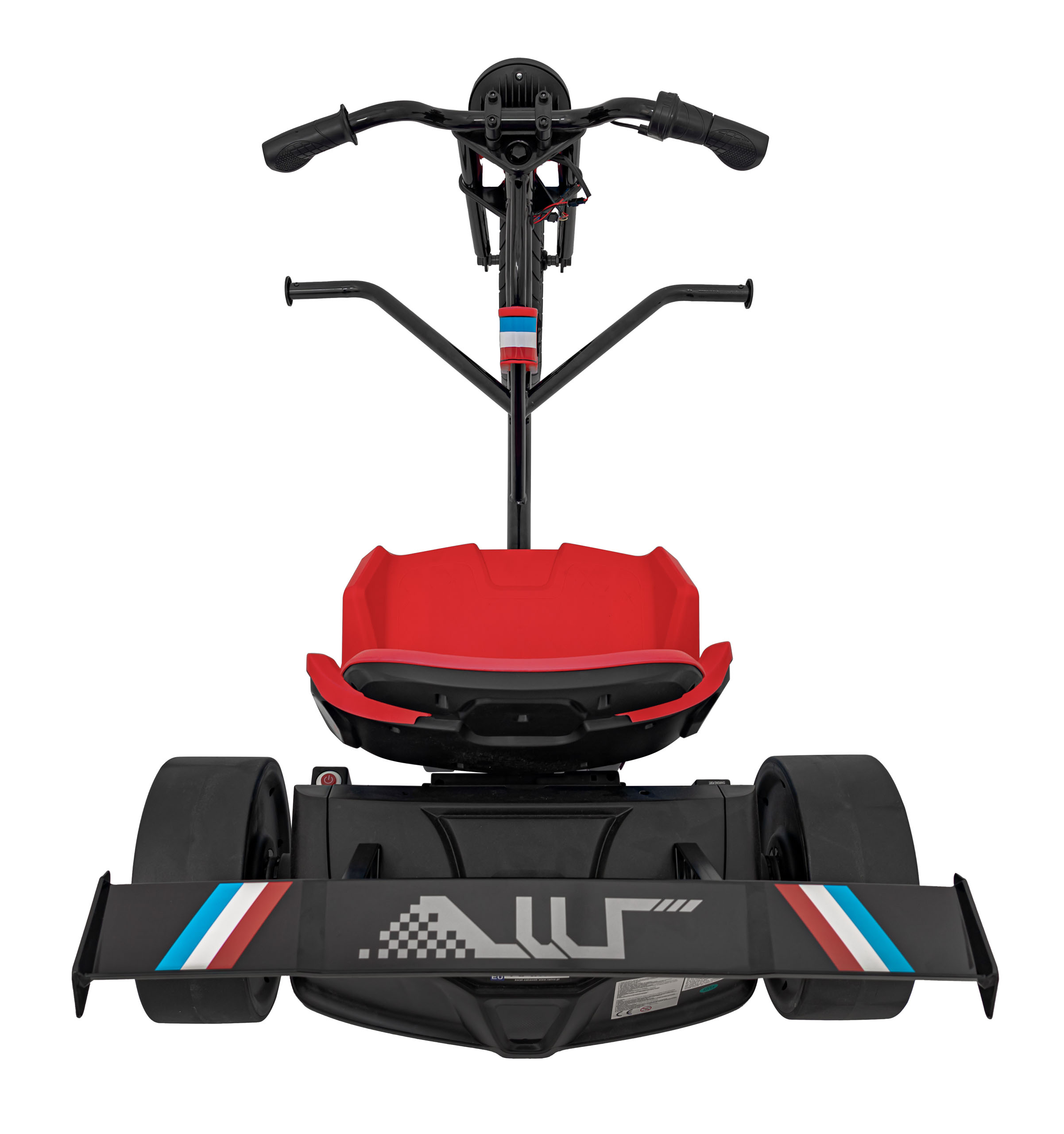 Drift trike electric pentru copii DRIFT BIKE '21 24V 500W faruri cu LED, viteza max 14 km/h (2338) Rosu - Autokids.ro - poza 4