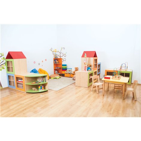 Dulap Albastru, colectia Cottage, mobilier gradinita - poza 2