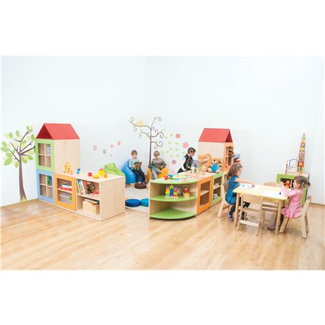 Dulap Albastru, colectia Cottage, mobilier gradinita - poza 4