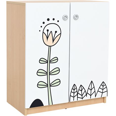 Dulap cu lalea din set mobilier gradinita Gradina cu Povesti - poza 1