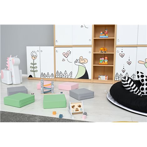 Dulap cu lalea din set mobilier gradinita Gradina cu Povesti - poza 4