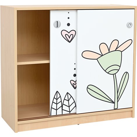 Dulap cu margareta din set mobilier gradinita Gradina cu Povesti - poza 2