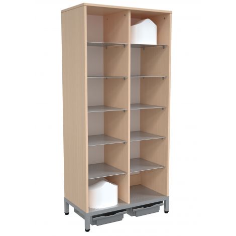 Dulap cu polite metalice pentru 12 olite - poza 1