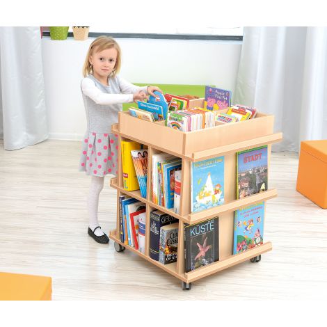 Dulap cu roti Flexi pentru carti - poza 2