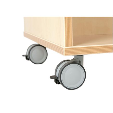 Dulap cu roti Flexi pentru pastrat si transportat carti - poza 2