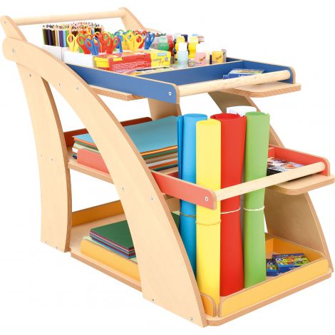 Dulap cu roti pentru materiale de creatie - poza 5
