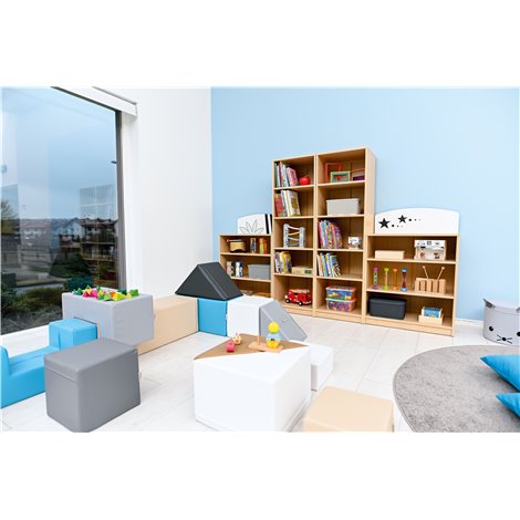 Dulap cu stelute din set mobilier gradinita Gradina cu Povesti - poza 2